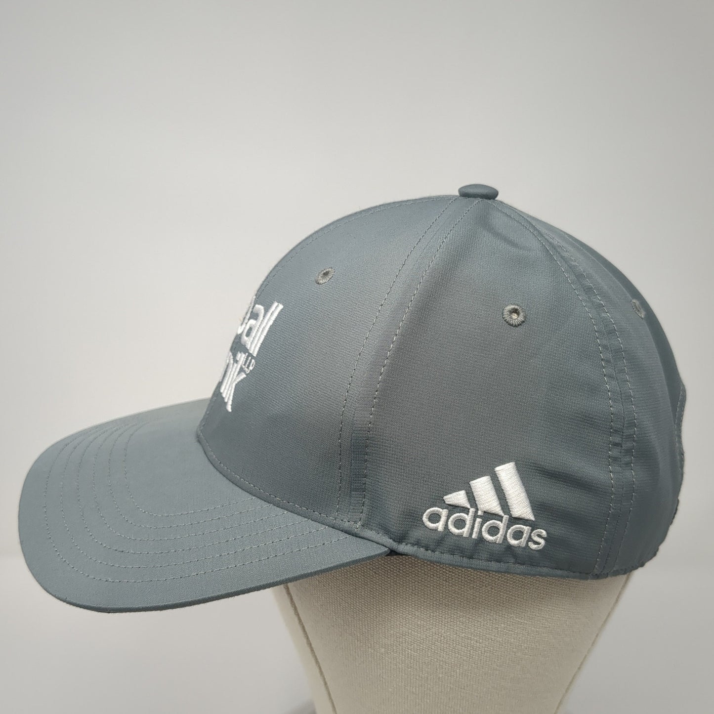 Ball Janik LLP Strapback Hat Gray One Size Adjustable 6 Panel Adidas