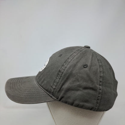 Flo Grown Sun Surf Salt Patch Slideback Hat Gray One Size Adjustable