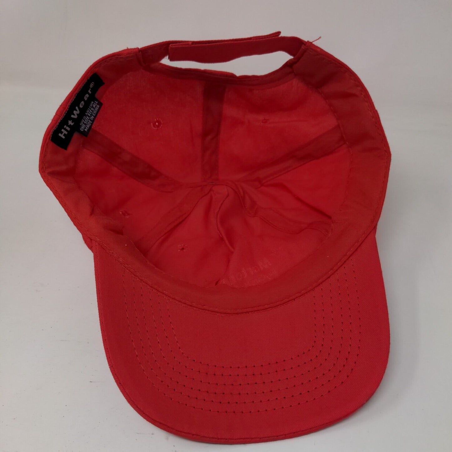 Morton Plant Mease Cardiac Rehabilitation Strapback Hat Red One Size Hit Wear