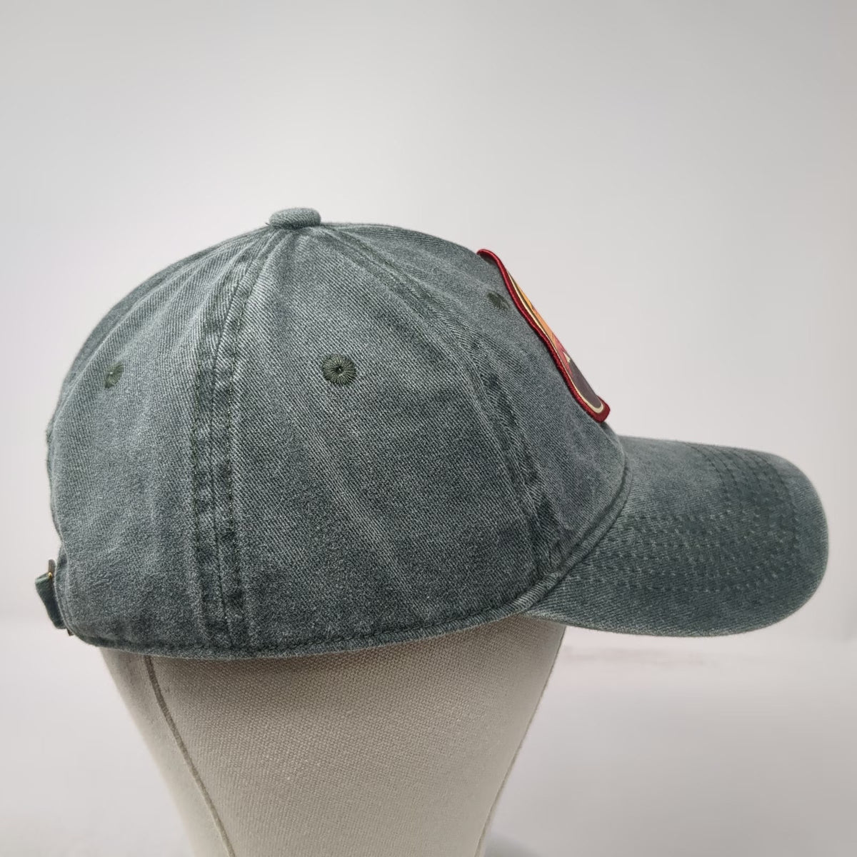 F45 Training Baseball Cap Green One Size Mountain Sunset Patch Slideback Hat