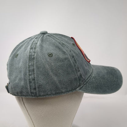 F45 Training Baseball Cap Green One Size Mountain Sunset Patch Slideback Hat