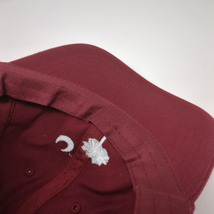 Flag of South Carolina Slideback Hat Red One Size Hilton Head SC 6 Panel