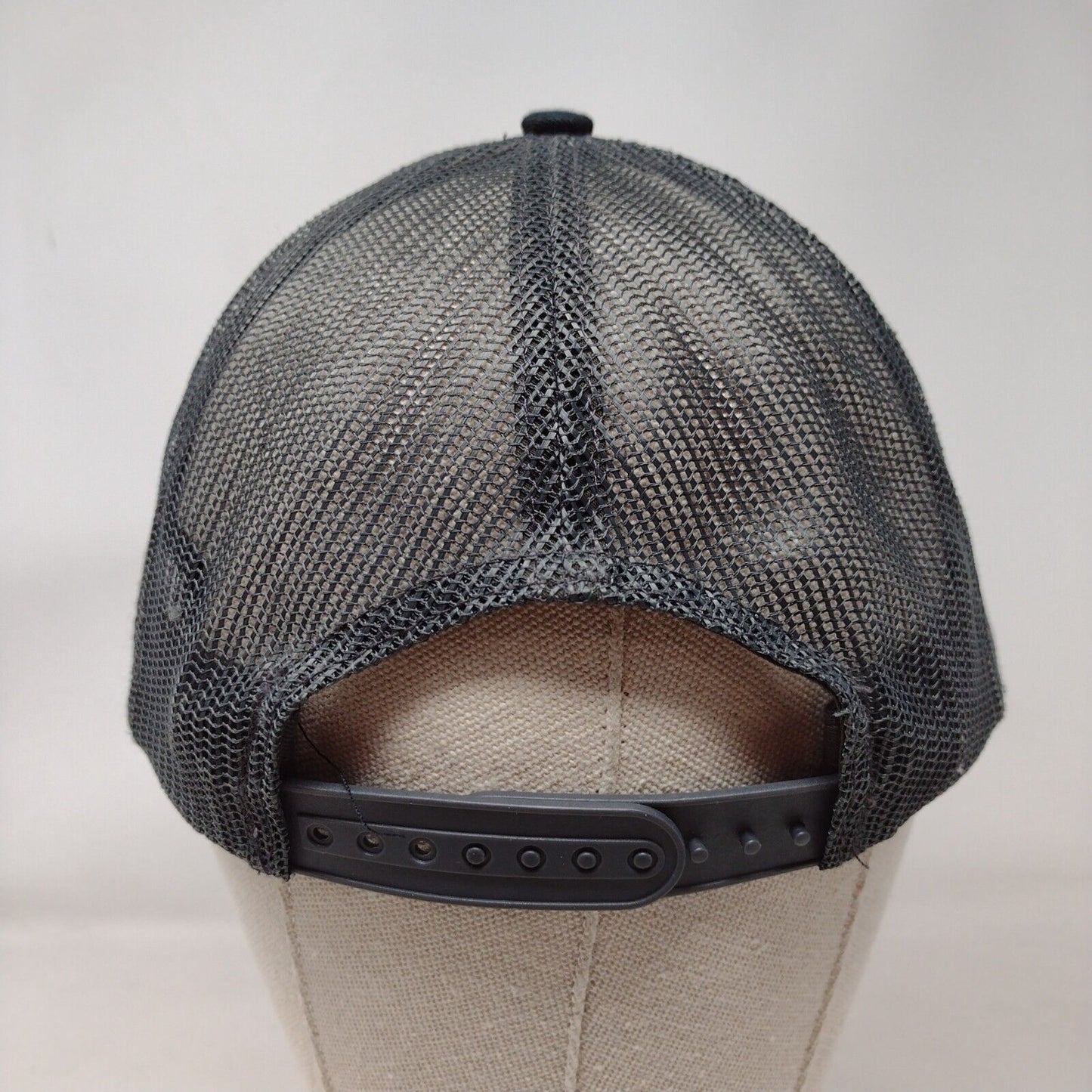 Springs of Royal Oaks Snapback Mesh Back Trucker Hat Black OSFA Embroidered