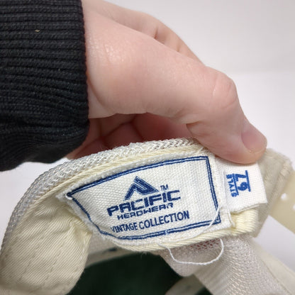 Coeur d'Alene Snapback Trucker Hat Green One Size Mesh Back Adjustable