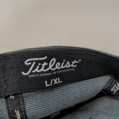 Titleist Men's Fitted Hat Multicolor L/XL Embroidered Big Logo Polyester Blend