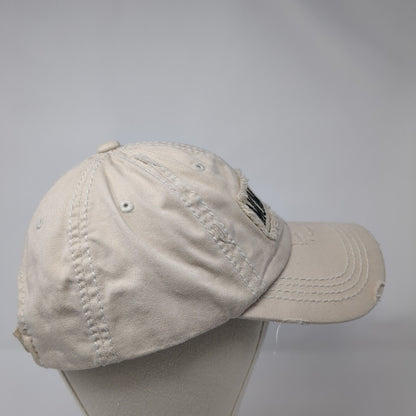 Mom Of Boys Strapback Hat Tan One Size Adjustable KB ETHOS Vintage