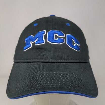 The Game Men's Slideback Hat Black OSFM Metropolitan Community College Logo