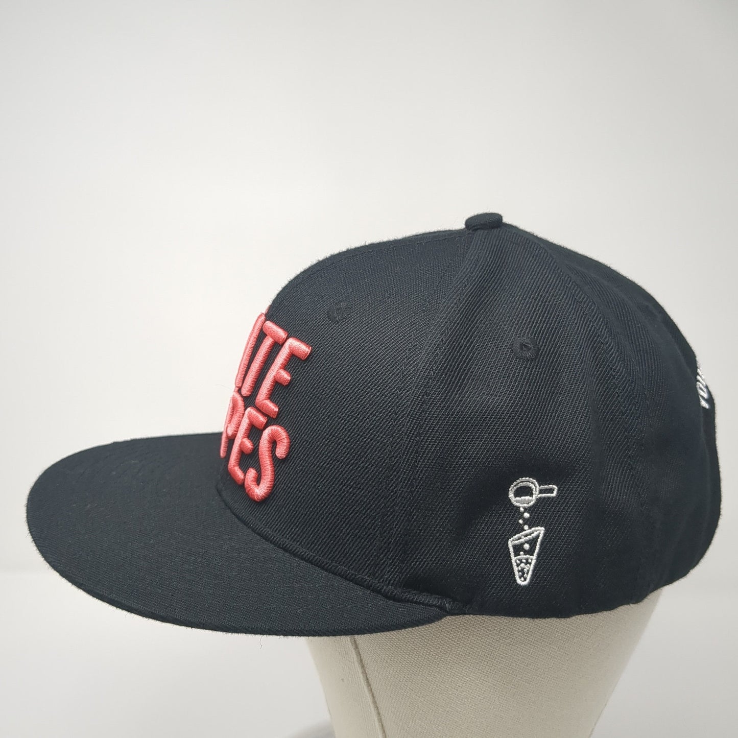 Blate Papes Your Mom's Favorite Snapback Hat Black OS Adjustable Embroidered