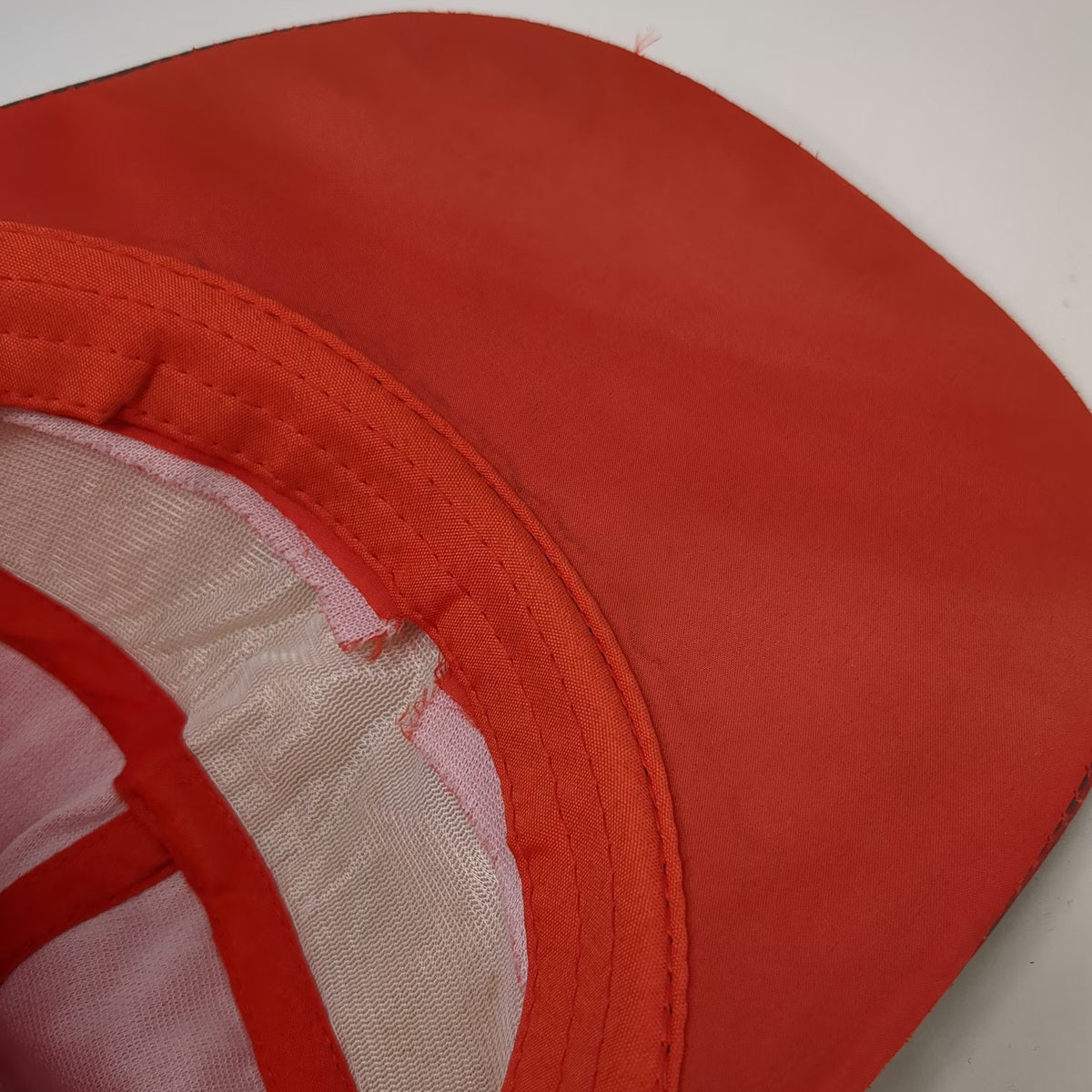 Red Baseball Cap One Size Golf Swing Runner Take The Curve Nylon Strapback Hat