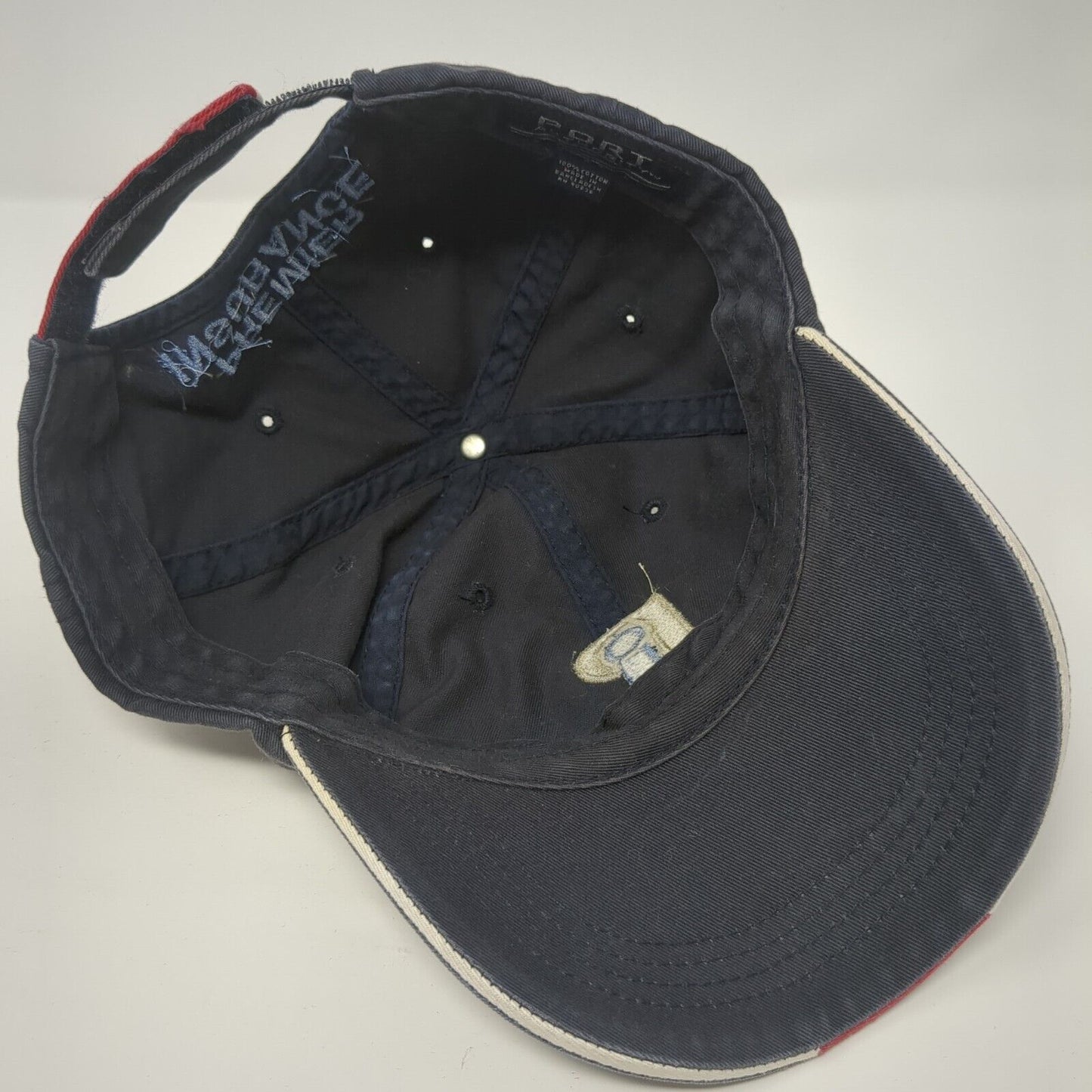 Premier Insurance Strapback Hat Blue OS Adjustable Embroidered Port Authority