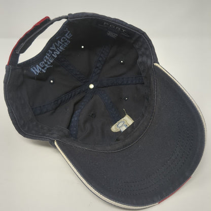 Premier Insurance Strapback Hat Blue OS Adjustable Embroidered Port Authority