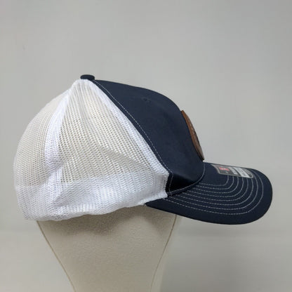 Richardson Men's Snapback Mesh Back Hat Blue White Style 112 DH Griffin Logo