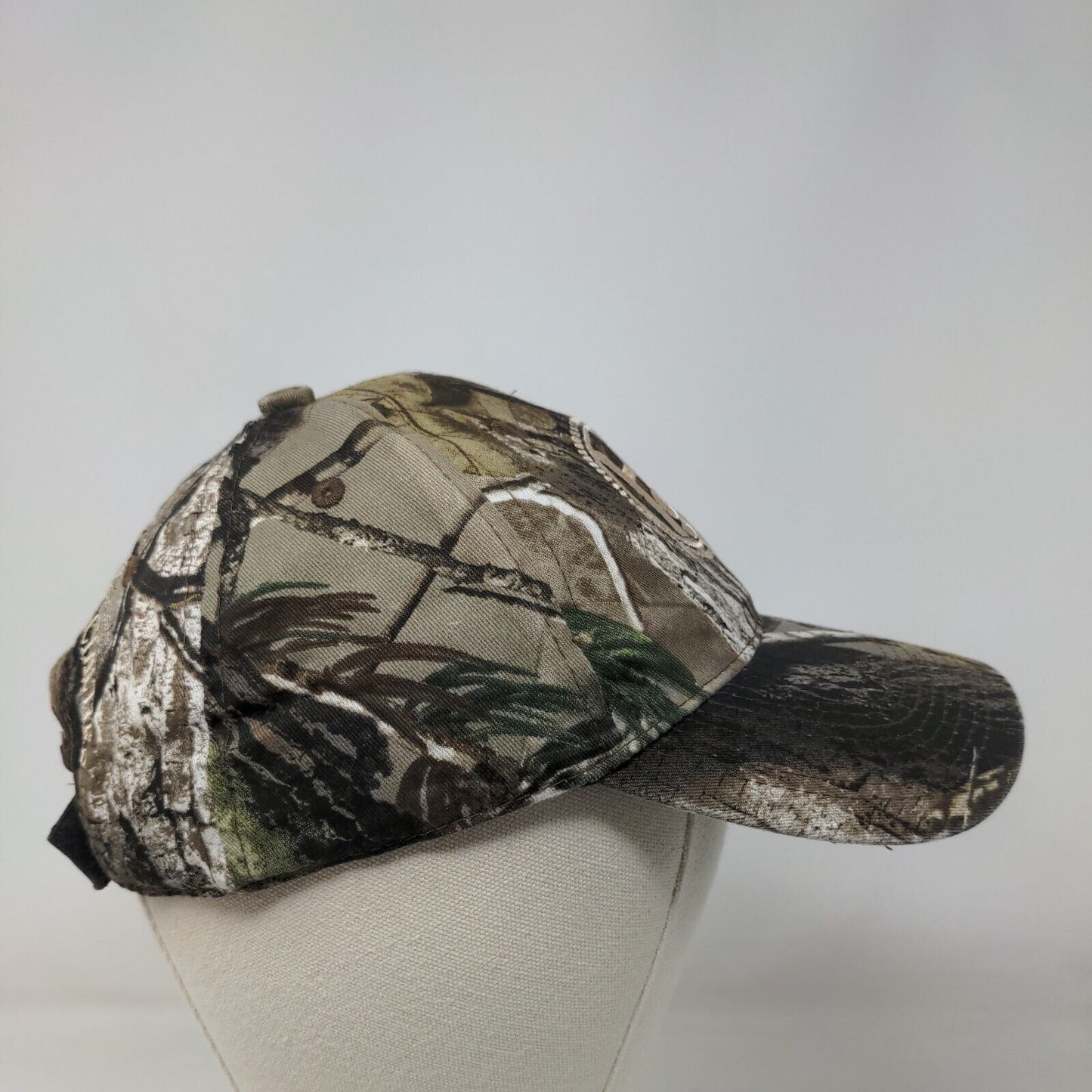 Hunter's Specialties Strapback Hat Camouflage OSFM Adjustable Embroidered Logo