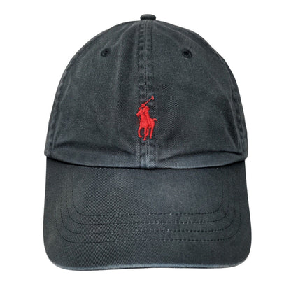 Polo Ralph Lauren Slideback Hat Blue One Size Adjustable Embroidered Pony Cotton