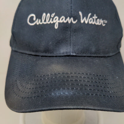 Pacific Headwear Men's Strapback Hat Blue Adjustable Embroidered Culligan Water