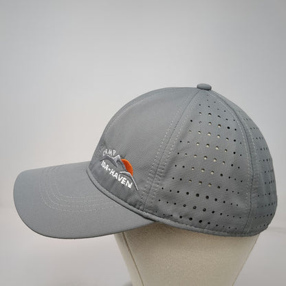 Pacific Headwear Baseball Cap Gray One Size Perforated Breathable Mountain Hat