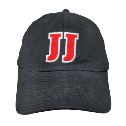 Jimmy John's Men's Slideback Hat Black Size OSFA Embroidered Logo Cotton