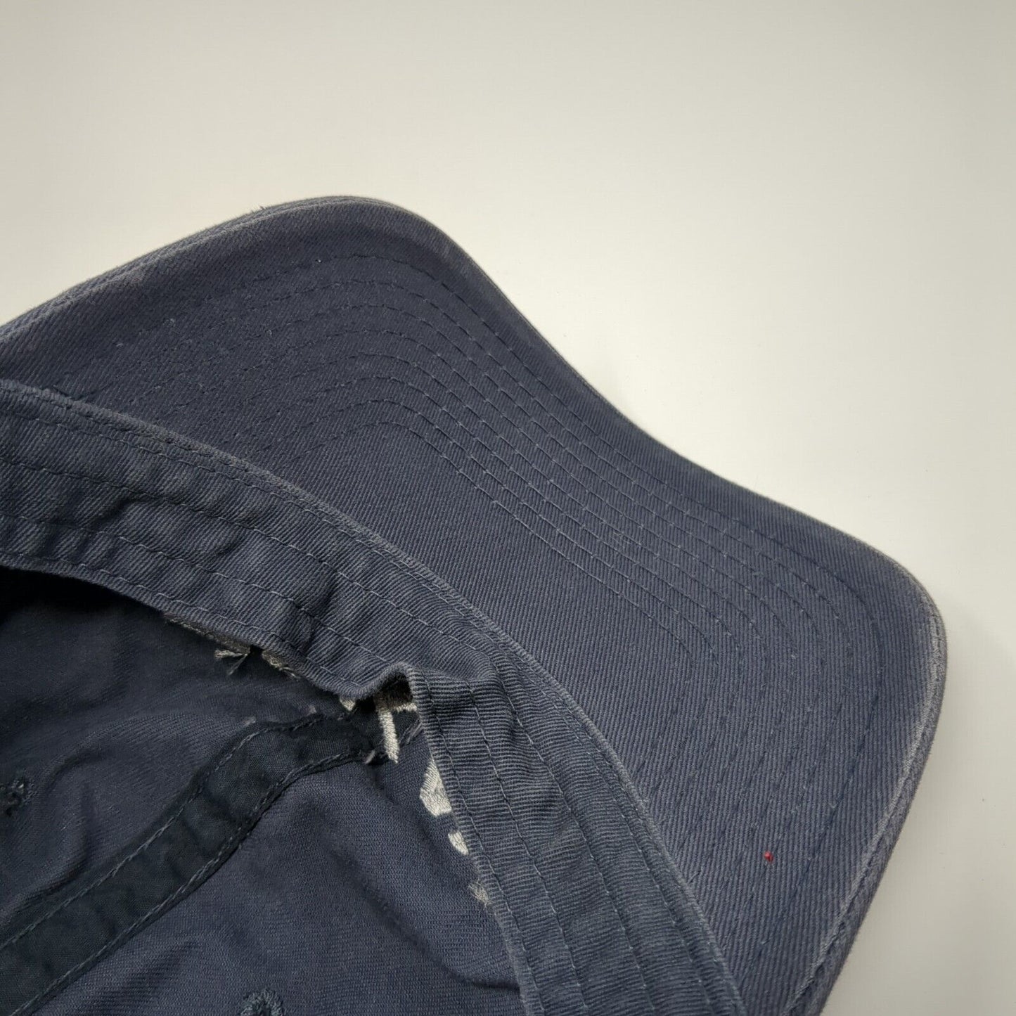 Elkay Fitted Hat Blue XL Embroidered OC Genuine Quality Solid 6 Panel