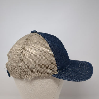 Panera Bread Strapback Trucker Hat Multi One Size Mesh Back Crew Uniform