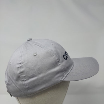 City of Boise Strapback Hat Gray One Size Adjustable Embroidered Port & Company