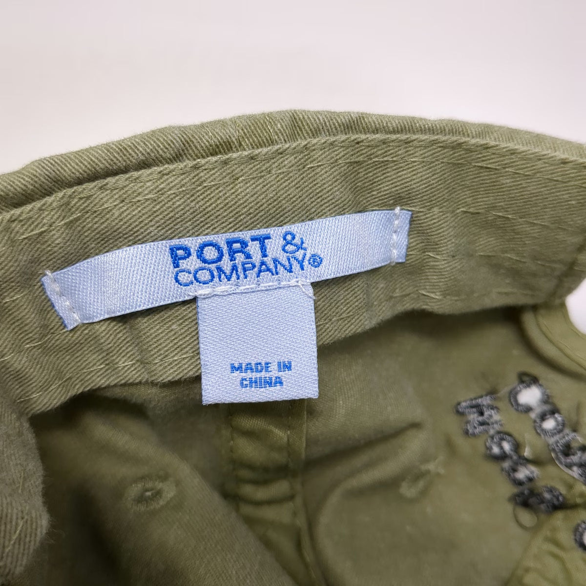 Port & Company Baseball Cap Green Blue One Size Hat Idaho2Fly Cancer Connection