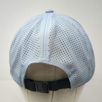Vuori Baseball Cap Blue One Size Perforated Performance Mesh Nylon Strapback hat