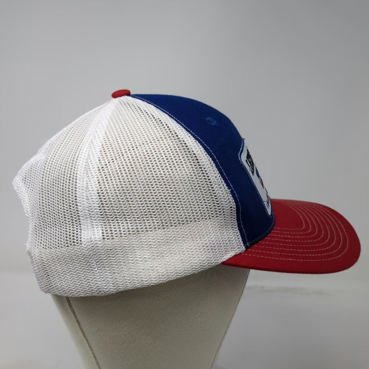 Richardson Trucker Hat Blue Idaho National Guard Lets Go Flying Patch One Size