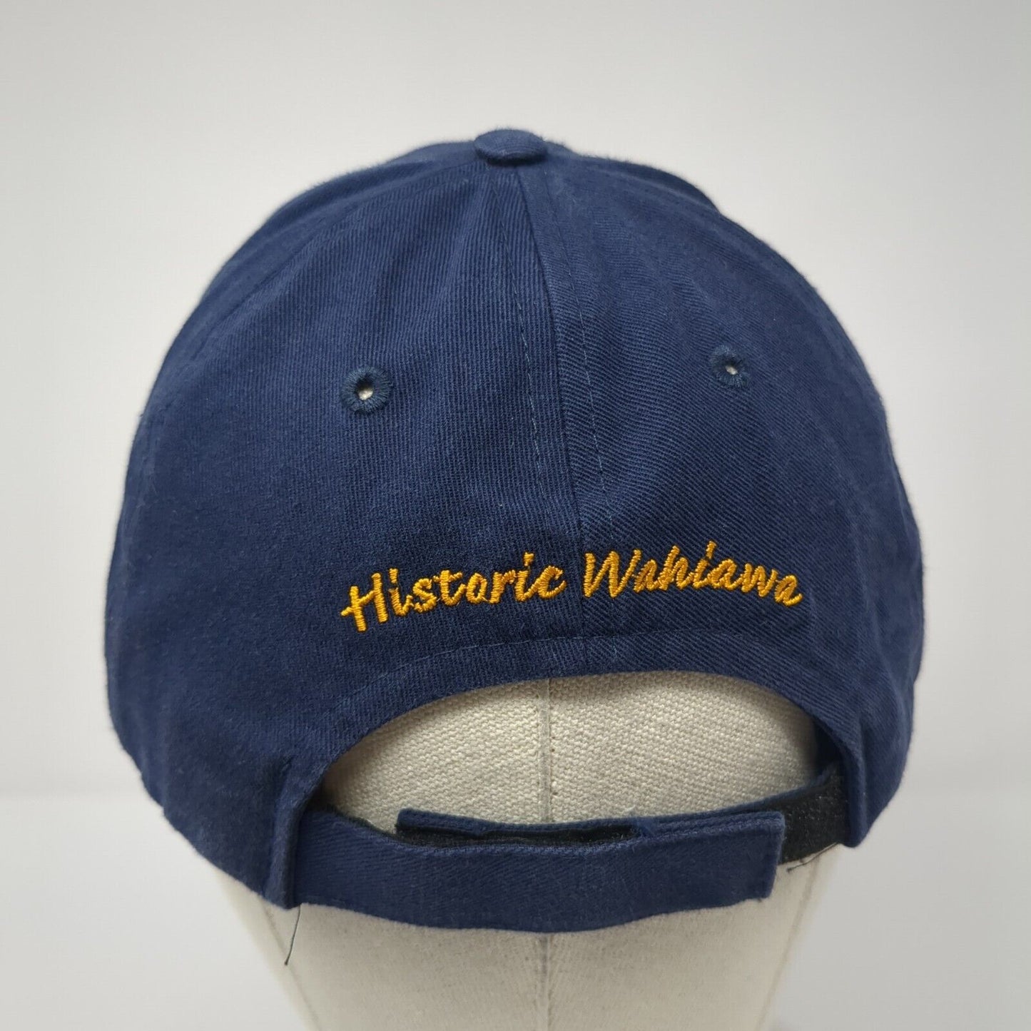 Dole Plantation Historic Wahiawa Baseball Cap Blue OS Adjustable Embroidered