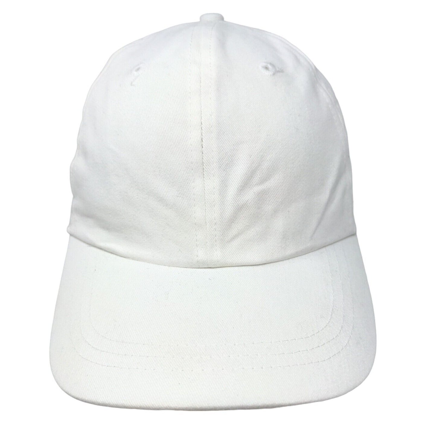 Accessories Men's Slideback Hat White OSFM Blank Vent Holes Adjustable