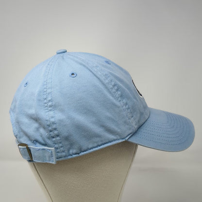 Life is Good Baseball Cap Blue One Size Cotton Embroidered Patch Slideback Hat