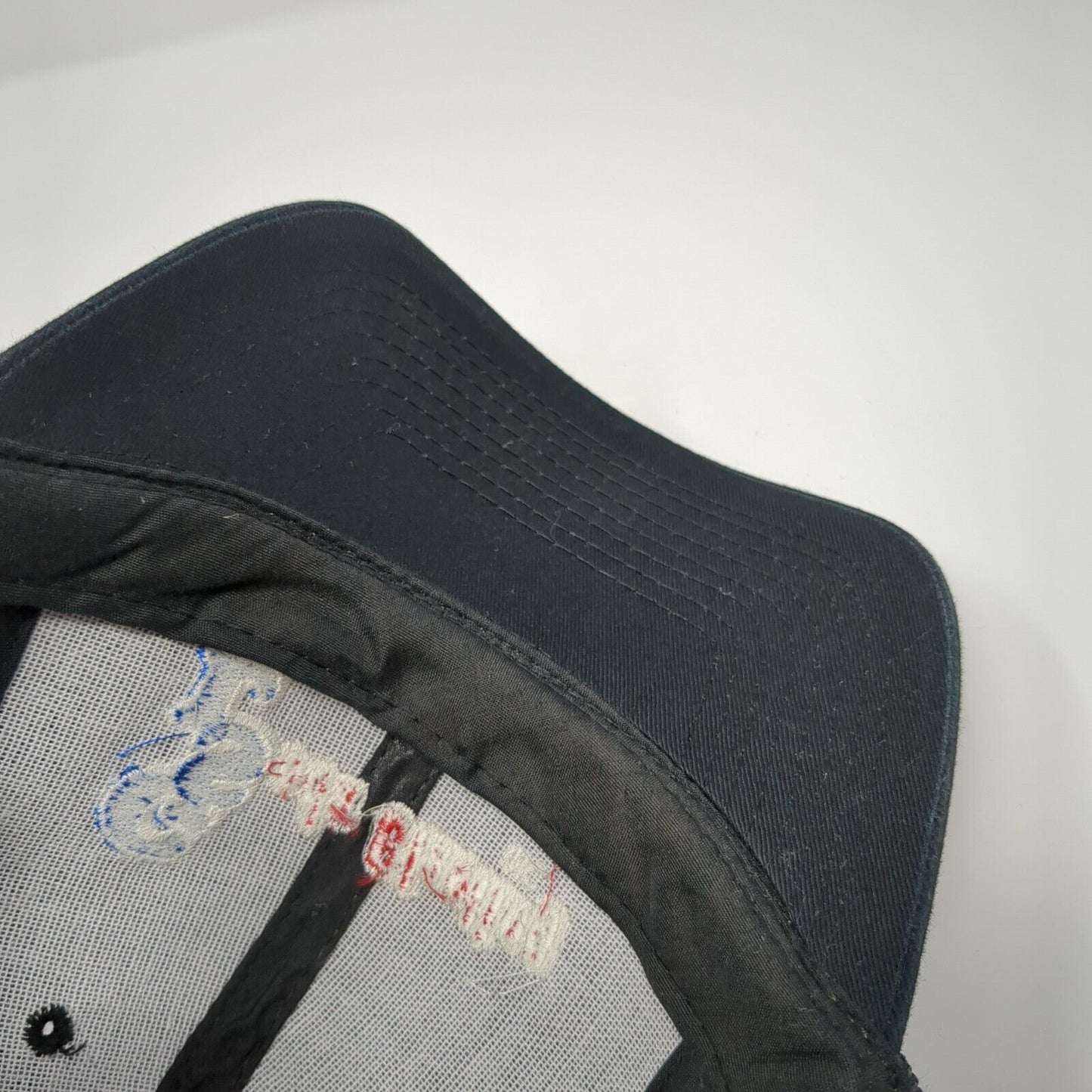 GSL Soda Blasting Inc. Snapback Trucker Hat Black One Size Mesh Back