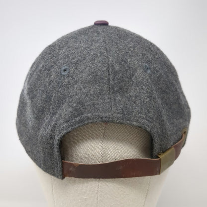 New Era Baseball Cap Gray Purple One Size NAU Lumberjacks Wool Slideback Hat