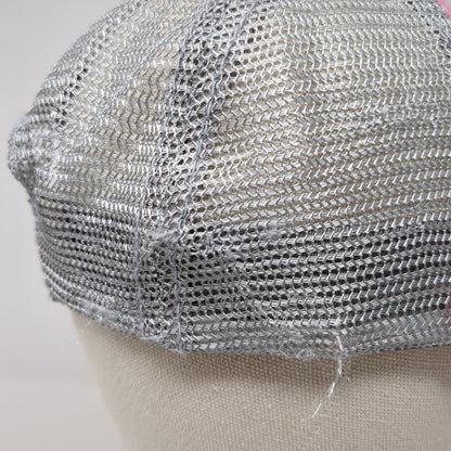 US Air Force Snapback Trucker Hat Pink One Size Mesh Back Embroidered