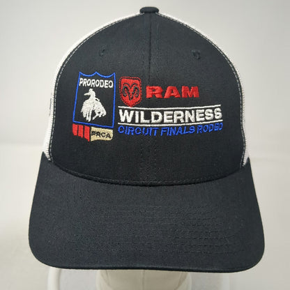 Yupoong Trucker Hat Black One Size RAM Wilderness Circuit Finals Rodeo Mesh