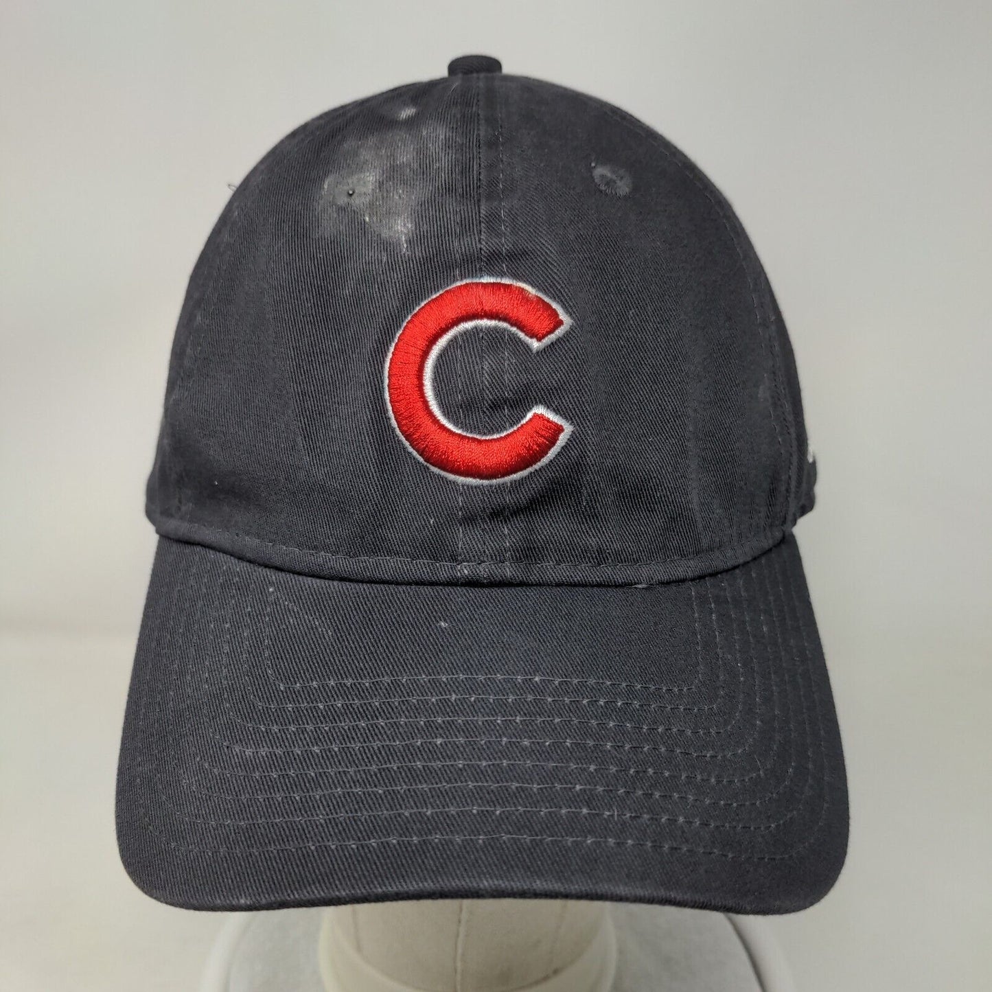 MLB Chicago Cubs Fitted Hat Gray Size XL New Era 49Forty Embroidered Logo