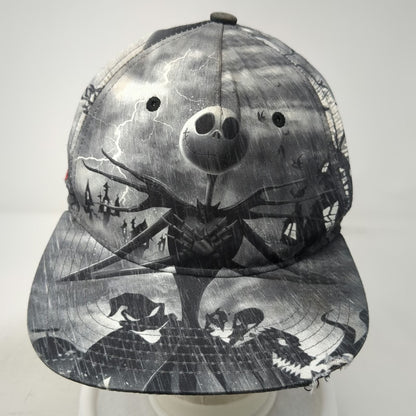 Disney 5 Panel Gray One Size Jack Skellington Nightmare Before Christmas Hat