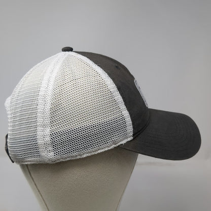 Vortex Gray Baseball Cap One Size Mesh Back Strapback Force of Optics Hat Patch