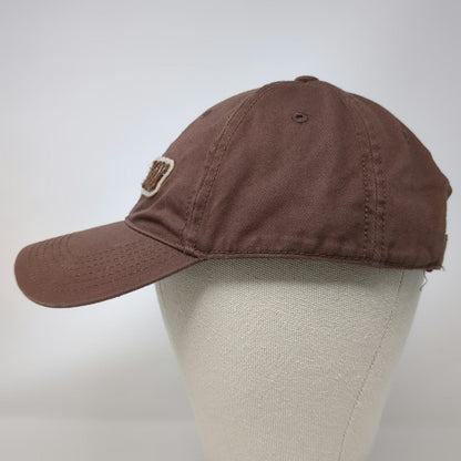 Sansegal Lagoon Baseball Cap Brown One Size Strapback Embroidered Cotton Hat