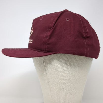 YoungAn 5 Panel Red One Size Snapback Life Flight Medical Center Helicopter hat