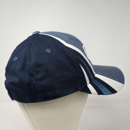 Seattle Seahawks NFL Reebok Blue One Size Cap Gray White Side Stripes Logo Hat