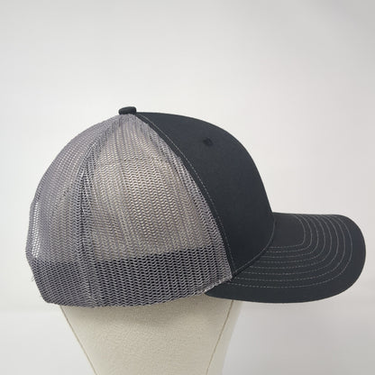 RS Electric Snapback Mesh Back Trucker Hat Black One Size Richardson