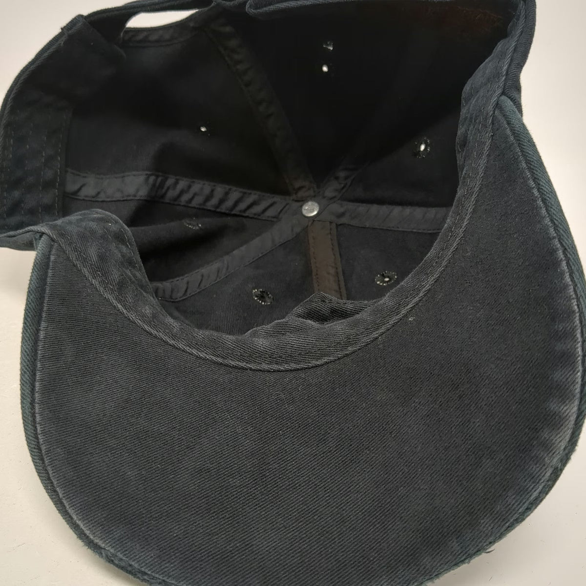 The Duck Company Red Fish Lake Lodge Skull Wing Black Baseball Cap One Size Hat