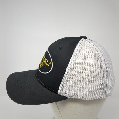 Bishop Kelly Wrestling 2016-2017 Fitted Trucker Hat Black L/XL Mesh Richardson