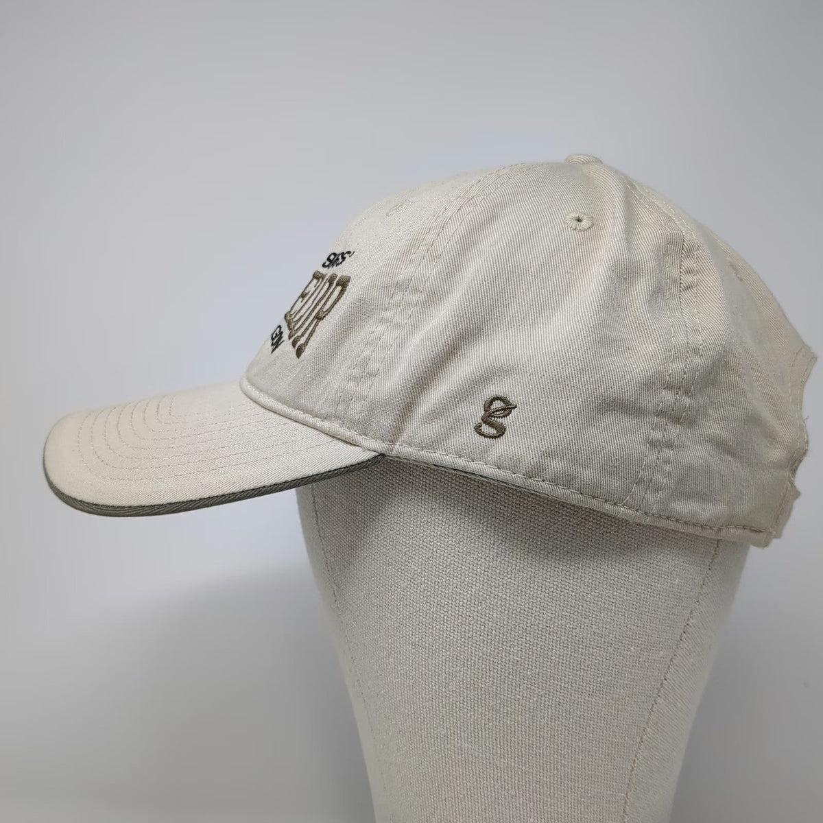 Gear for Sports Baseball Cap Beige OSFM Mt. Bachelor Bend Oregon Elevation Hat