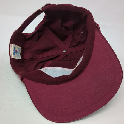 Sportcap 5 Panel Red One Size Silver Creek Irrigation Rope Slideback Hat Cotton