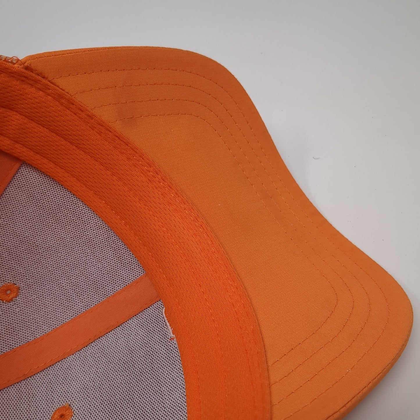 Marathon Pipe Line Trucker Hat Orange One Size Adjustable Mesh Back Pukka