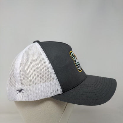 The North West Snapback Trucker Hat Gray One Size Mesh Back The Classics Yupoong