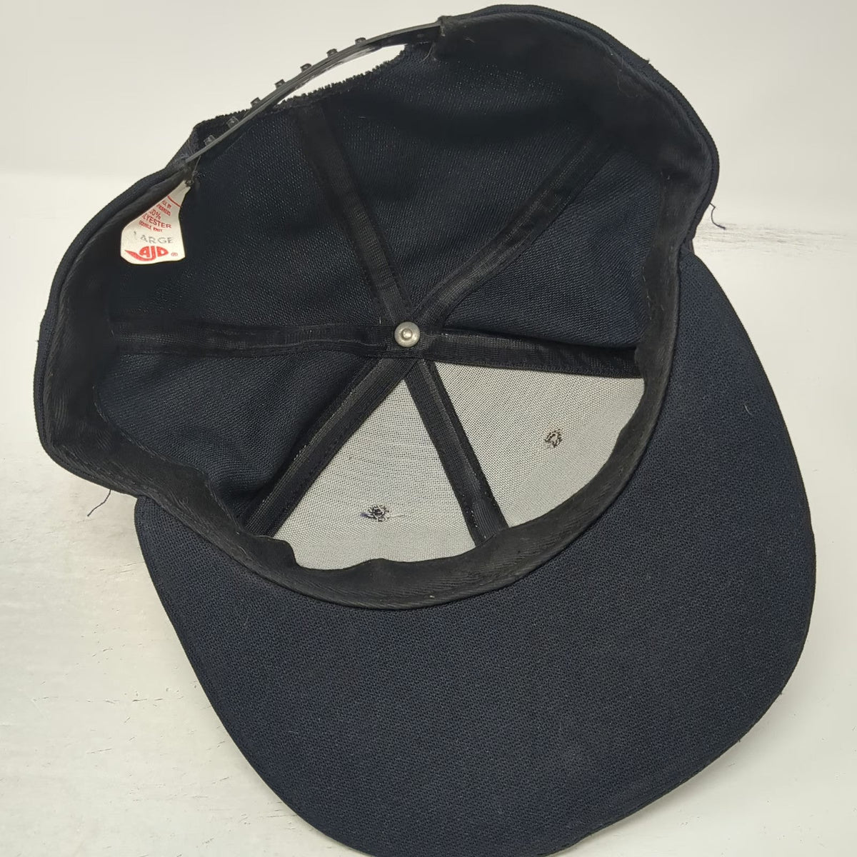 AJD Snapback Blue Hat L USS Independence CV-62 Scrambled Eggs Navy Military Ship