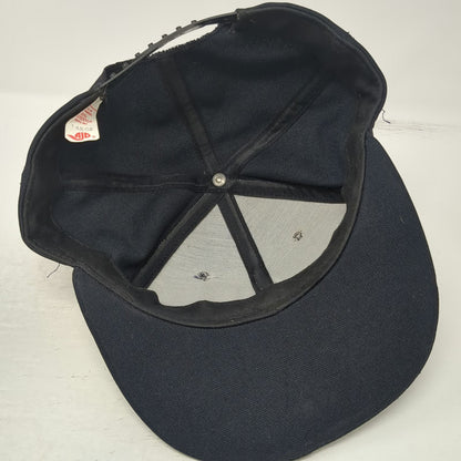 AJD Snapback Blue Hat L USS Independence CV-62 Scrambled Eggs Navy Military Ship