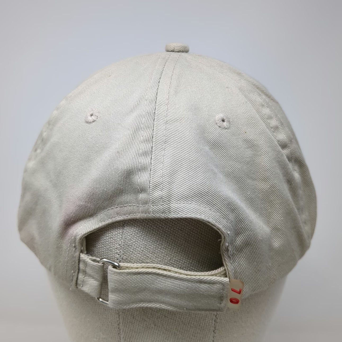 Xcaret Baseball Cap Beige OSFM Riviera Maya Cancun Mexico Toucan Slideback Hat